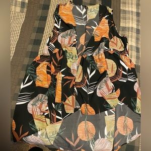 Shein Hawaiian shall/cardigan/coverup